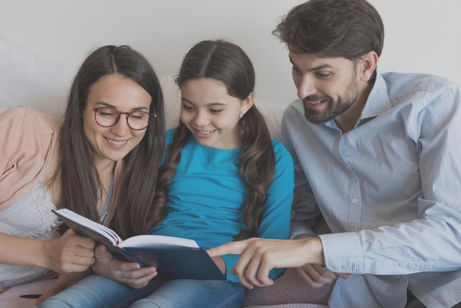 Financial learning workspace with expense tracking materials