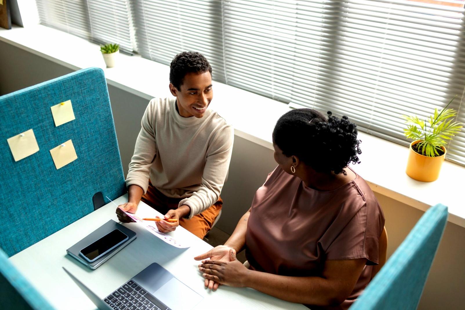 User feedback session informing system design decisions